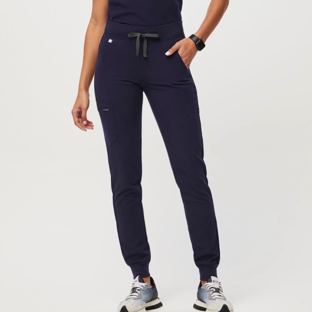 Figs Zamora navy blue joggers xxs/p